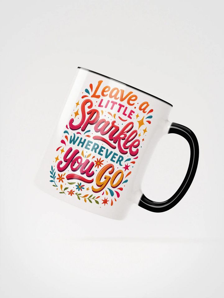Leave a Little Sparkle – Motivational Rainbow Mug product image (26)