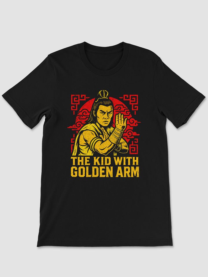 The Kid with the Golden Arm – Shaw Brothers Tribute T-Shirt product image (1)