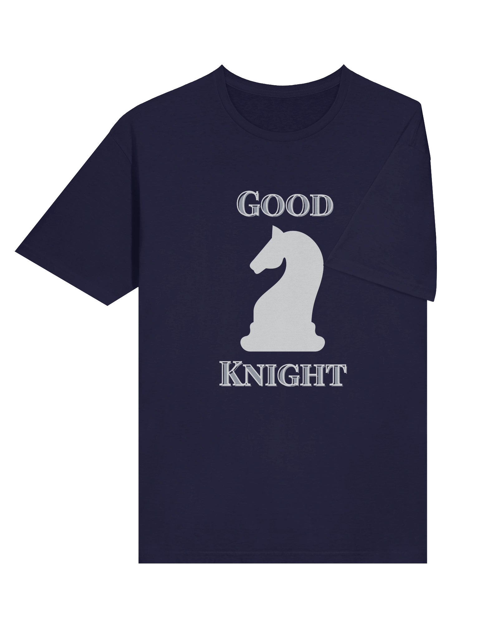Good Knight Chess Silhouette T-Shirt product image (3)