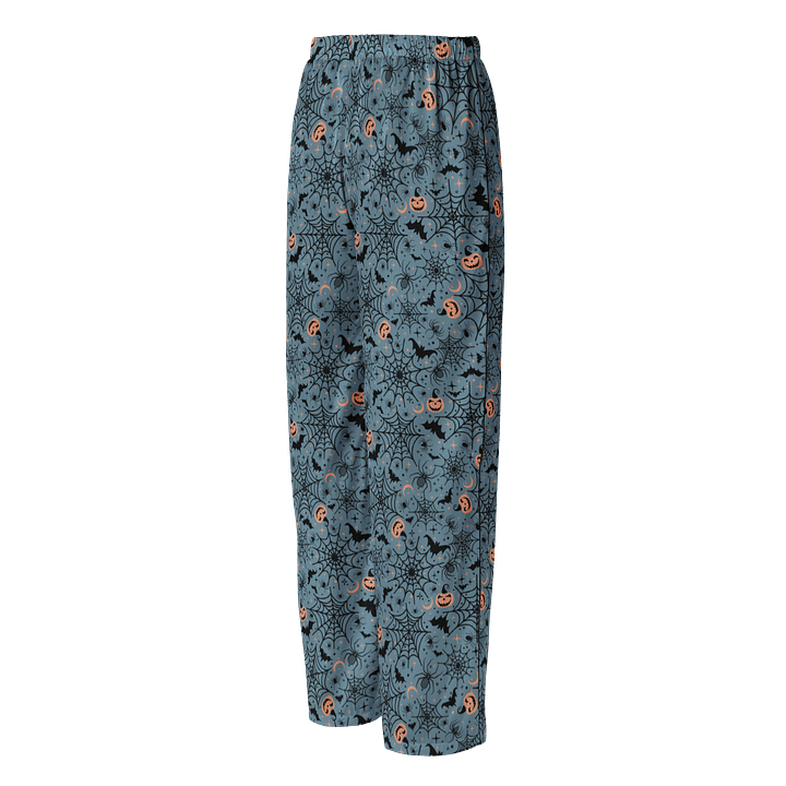 Retro Halloween Pajama Pants in Soft Indigo product image (2)