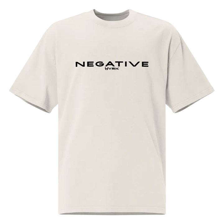 MVRK Negative Oversized Tee Black Logo product image (3)