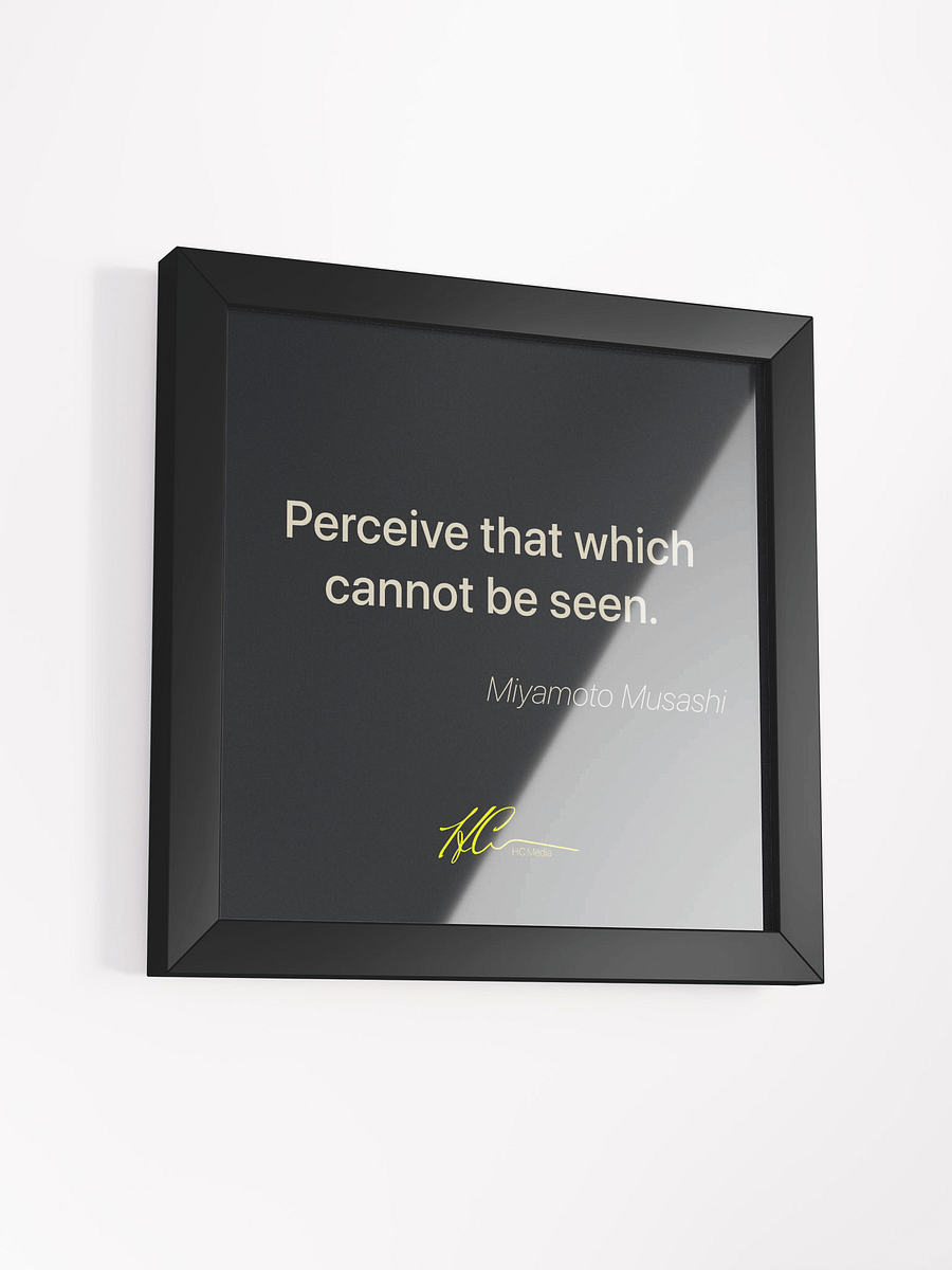 Miyamoto Musashi Q1 - Framed Poster product image (3)