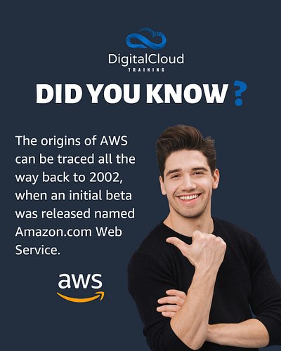 A cloud is born! 🌧️💻📅

The AWS story started in 2002 with the Amazon.com Web Service beta launch.

Check out the comments sec...