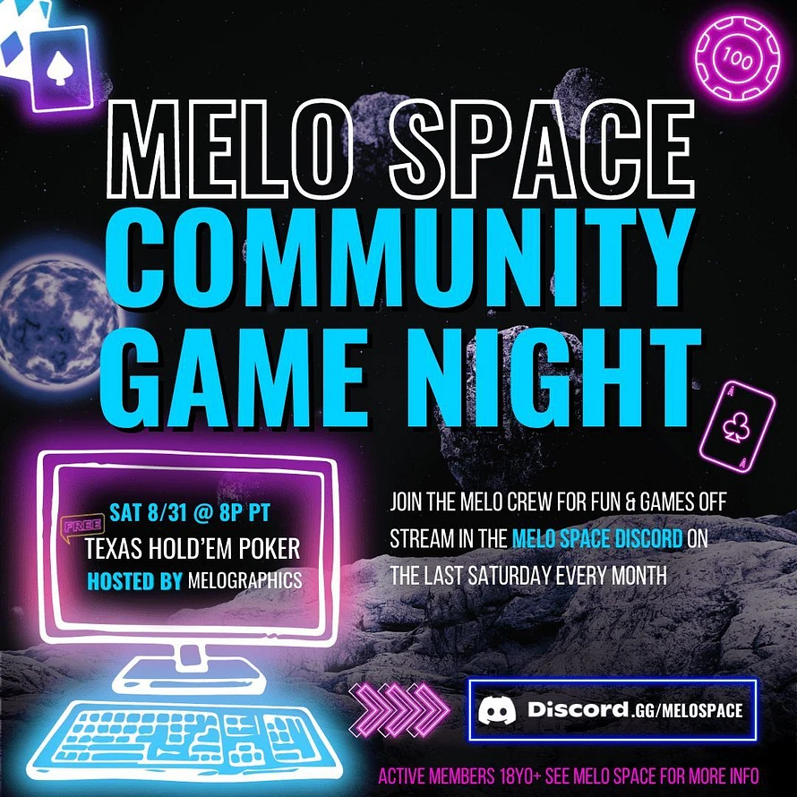 MELO SPACE GAME NIGHT