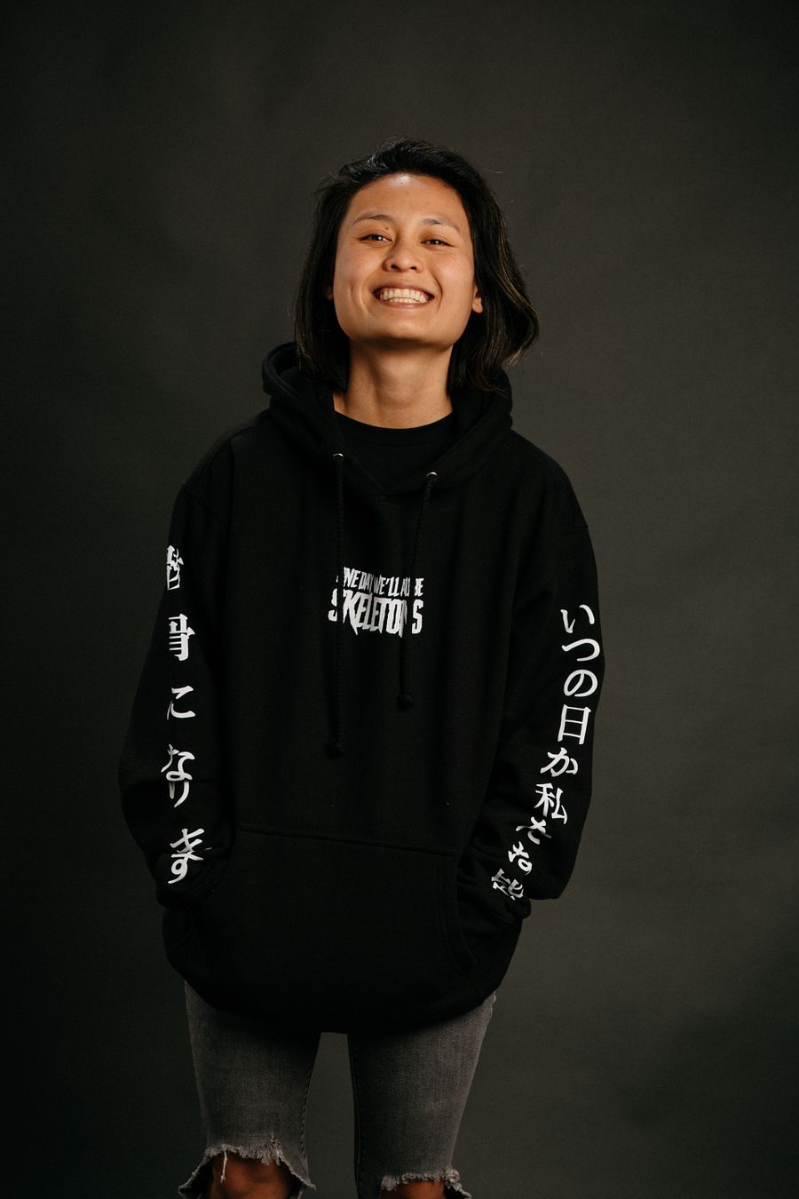 One Day We'll All Be Skeletons Hoodie - Black product image (4)