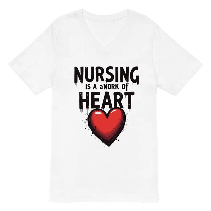 Heartfelt Nursing V-Neck Tee product image (2)