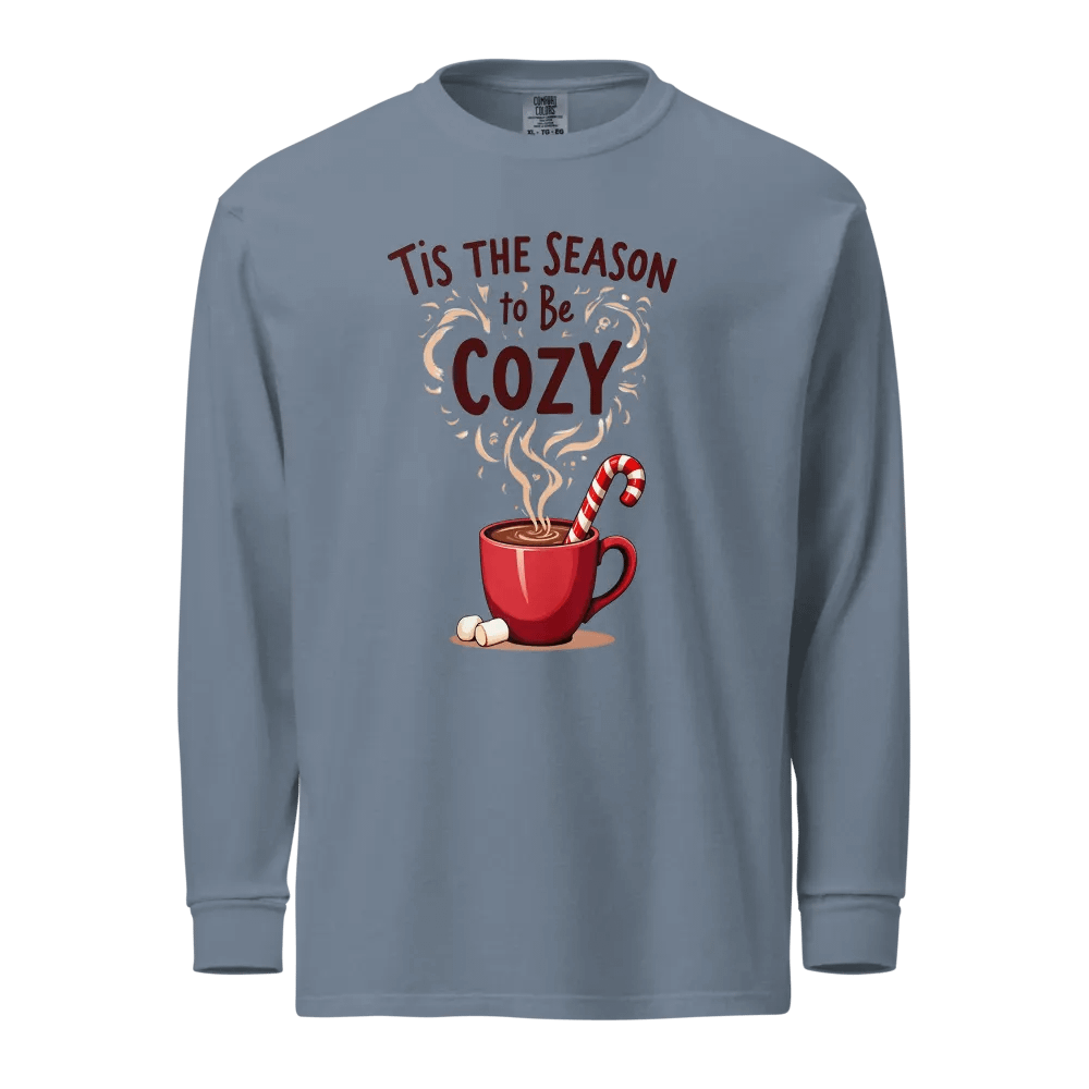 Cozy Season Mug and Marshmallows Set Long Sleeve Shirt product image (1)
