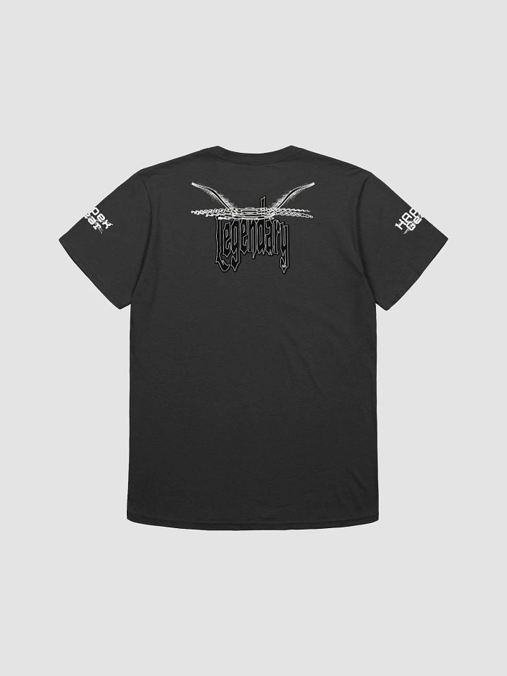 Legendary - Unisex Softstyle T-Shirt - With HApex Gear Black Logo product image (2)