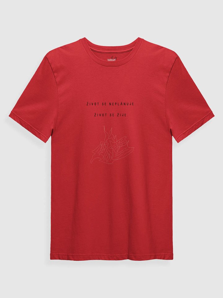 Život se žije Red T-shirt product image (1)