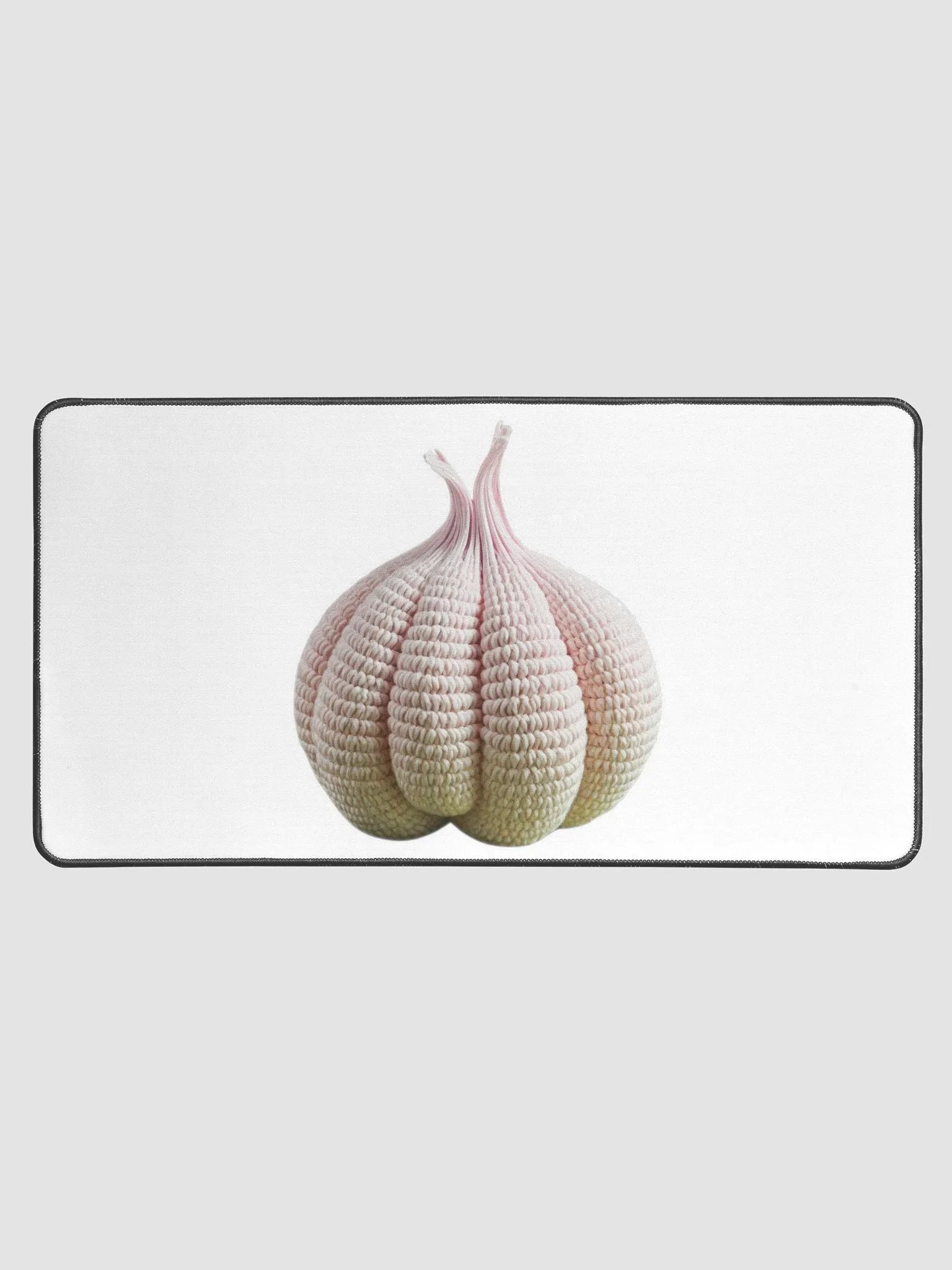 CozyAvocado Desk Mat 15.5" x 31.5" Garlic #1 product image (1)