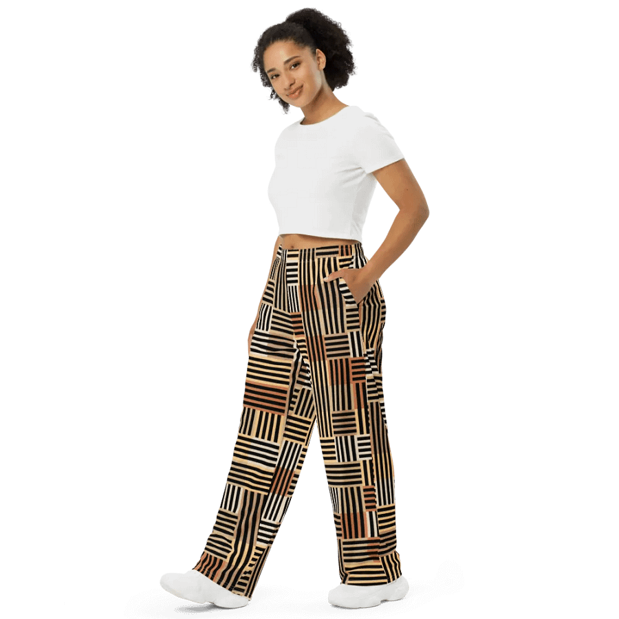 BUIII Minimalism: Warm Ember Wide-Leg Pants product image (4)