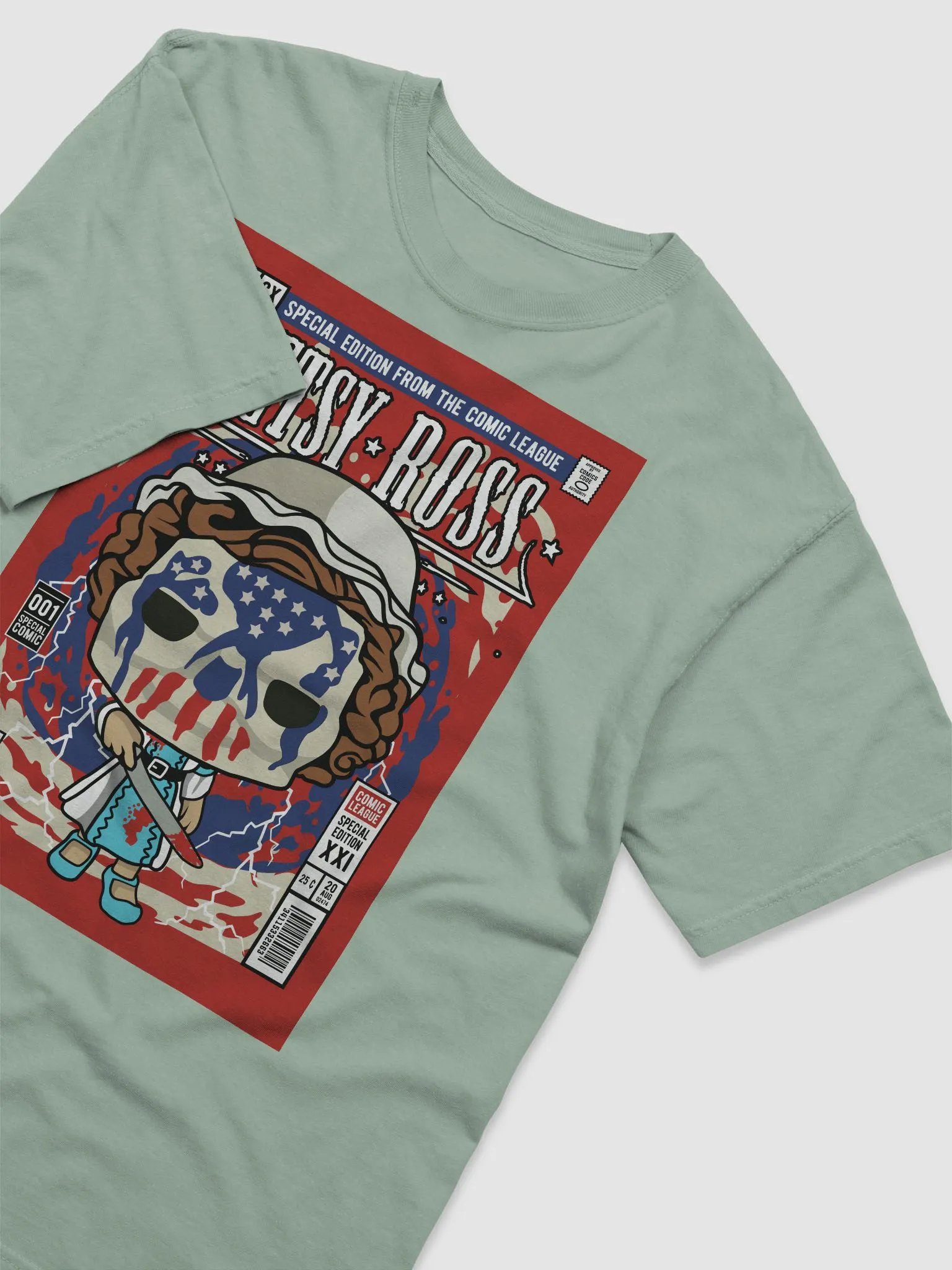 Betsy Ross Comic Cover | Revolutionary Icon with a Dark Twist product image (32)