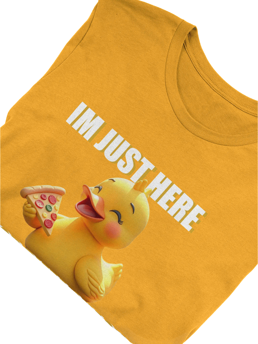 Cheerful Quack Pizza Tee product image (5)