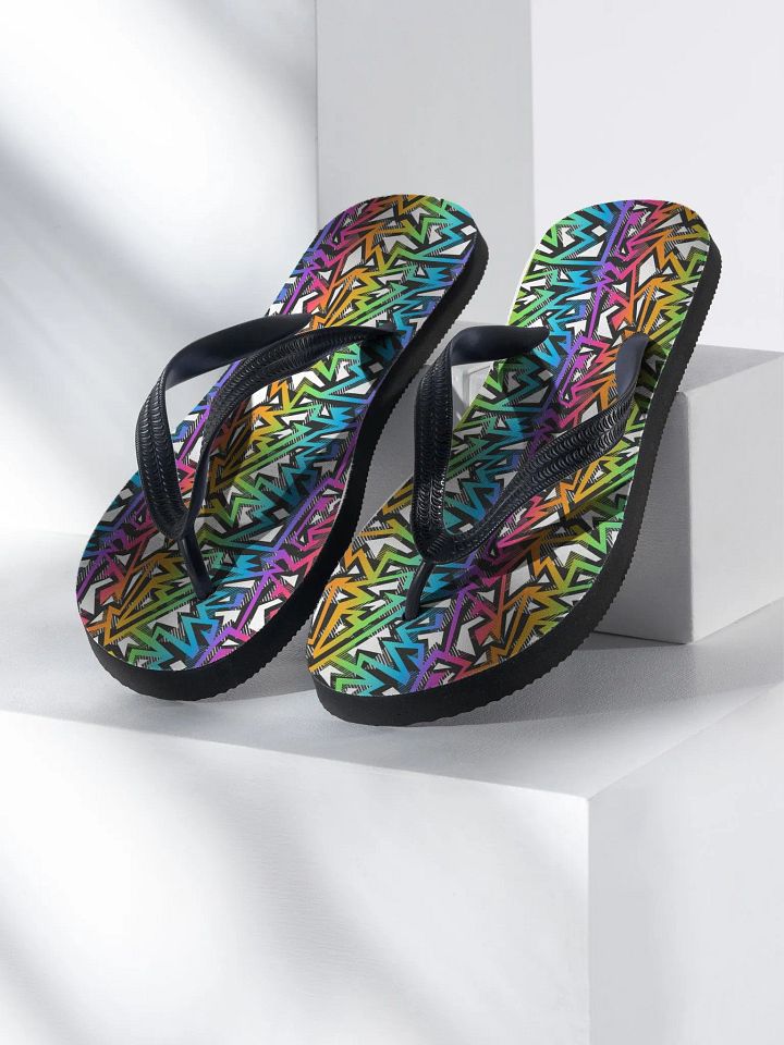 Rainbow Sparkle | Unisex Flip-Flops product image (1)