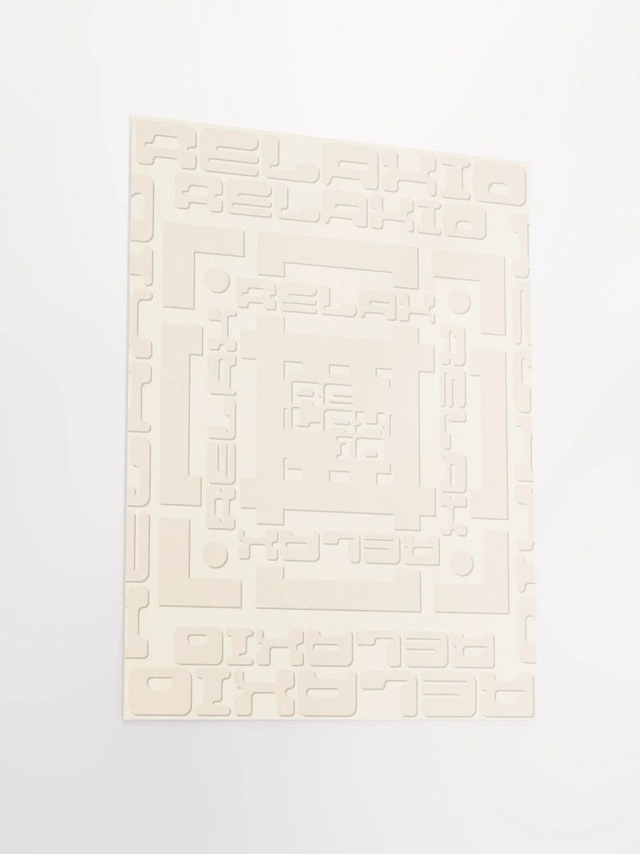 Relaxio Block Poster (Sand) product image (3)