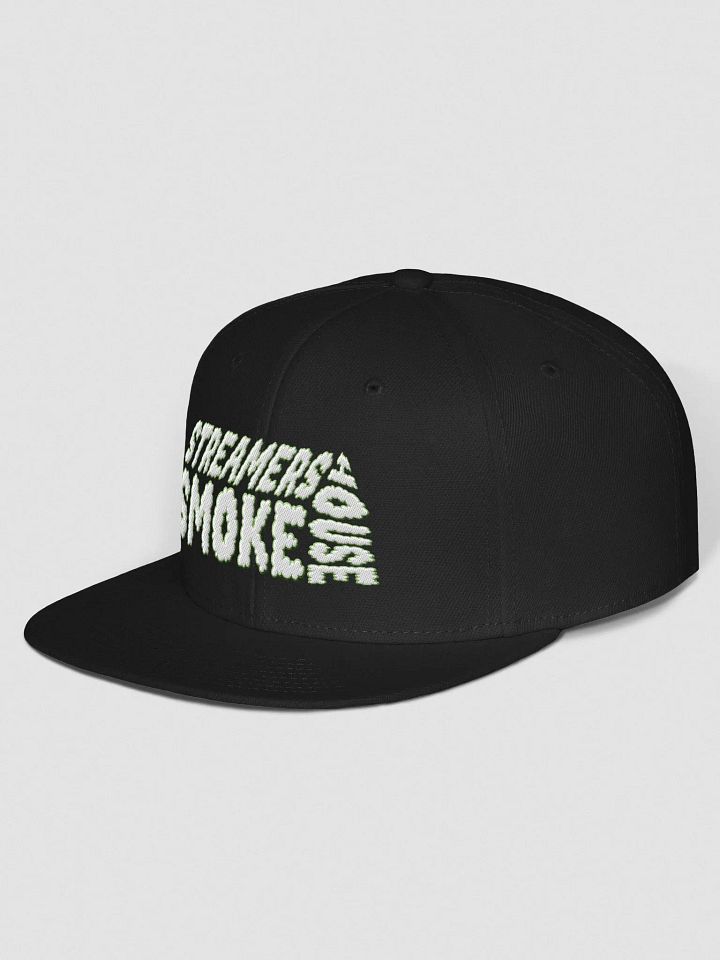 Streamers Smoke House White Logo SnapBack product image (16)