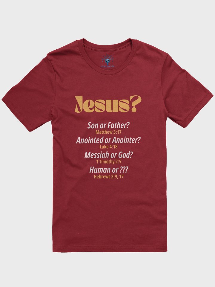 Who is Jesus Lightweight Regular Fit T-Shirt product image (1)