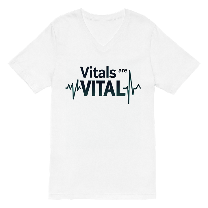 VITAL V-Neck Tee: Embrace Your Health product image (2)
