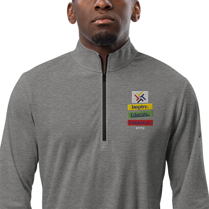 Inspire, Educate, Empower Global Vi-2s-Dk Logo Quarter-Zip Pullover product image (19)