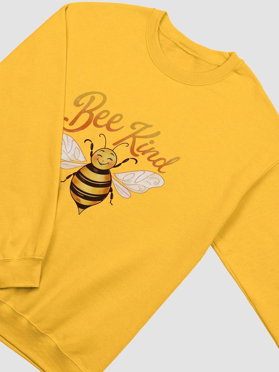 Bee Kind Glittery Crewneck Sweatshirt product image (3)