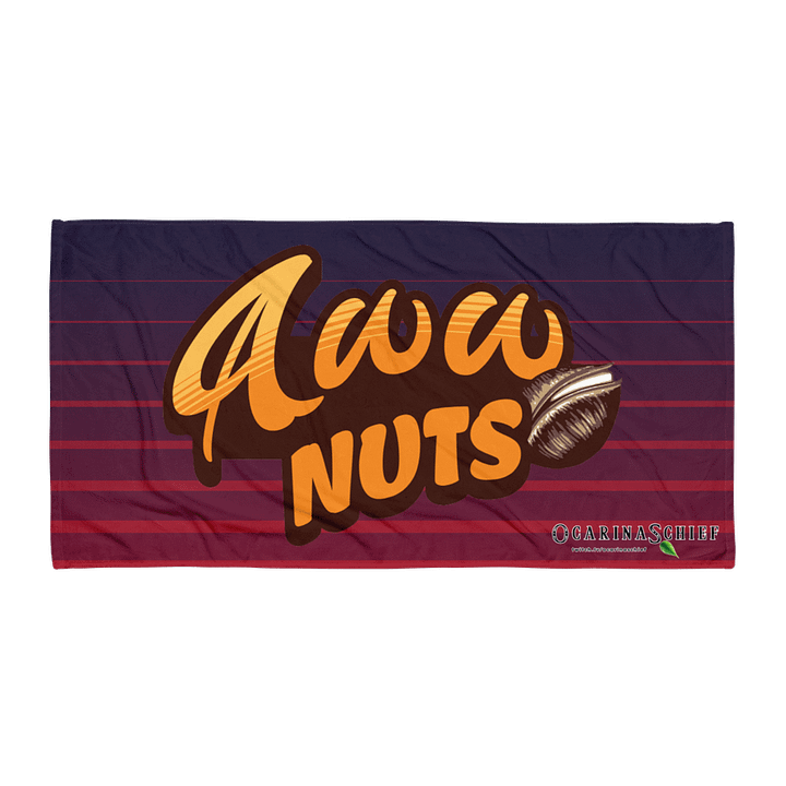 Aww Nuts Sublimated Towel product image (1)