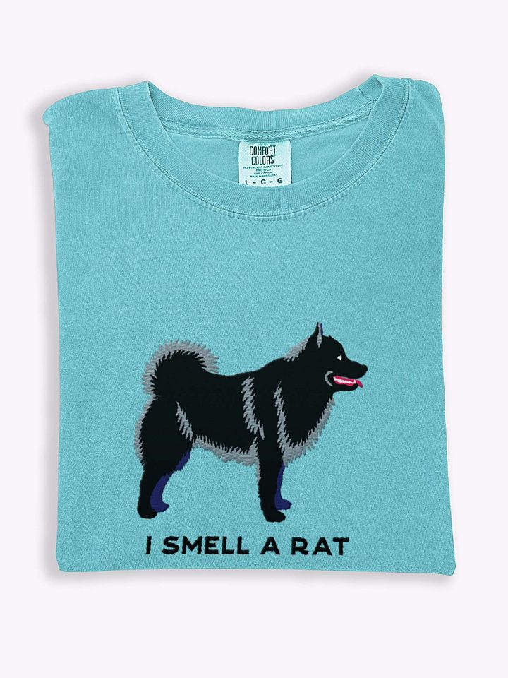 I Smell a Rat T-Shirt(Embroidered) of a Schipperke product image (1)
