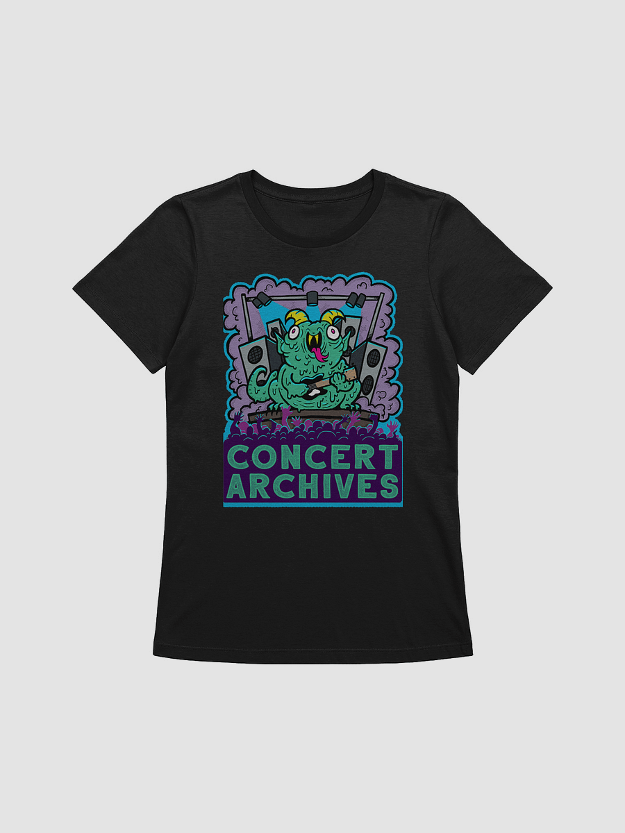 Archie The Concert Monster Fitted Women's T-Shirt product image (9)