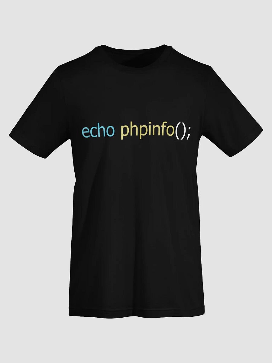 PHP Echo Info T-Shirt product image (15)