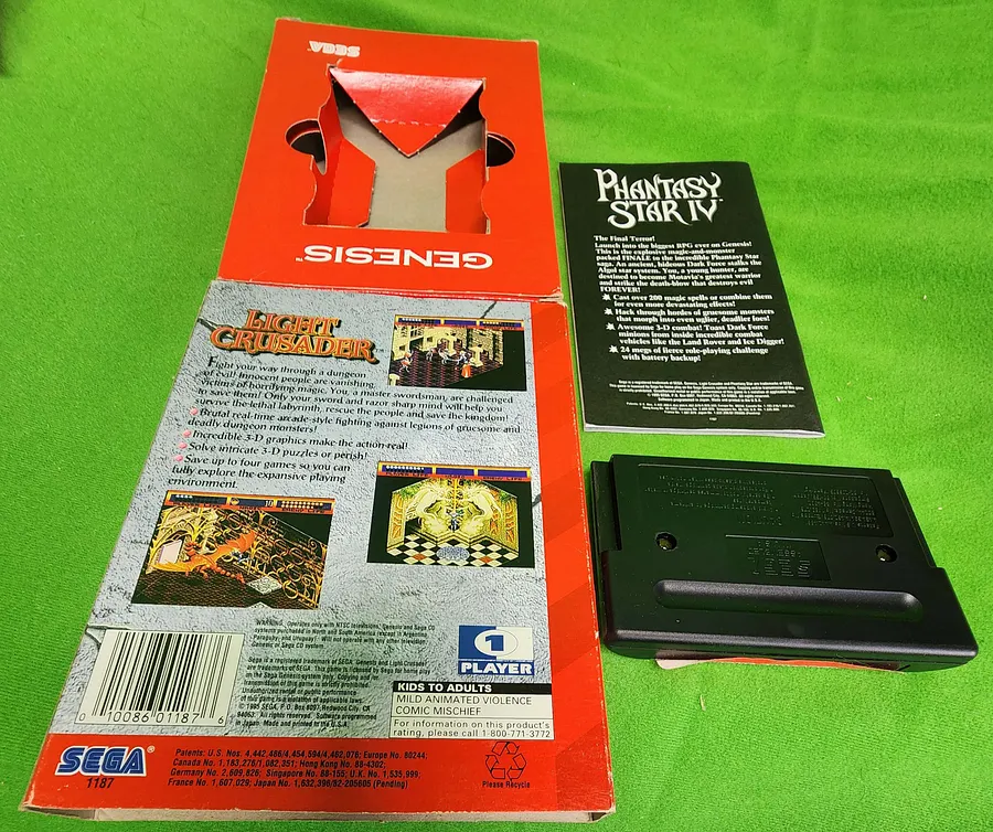 SEGA GENESIS - Light Crusader - CIB product image (2)