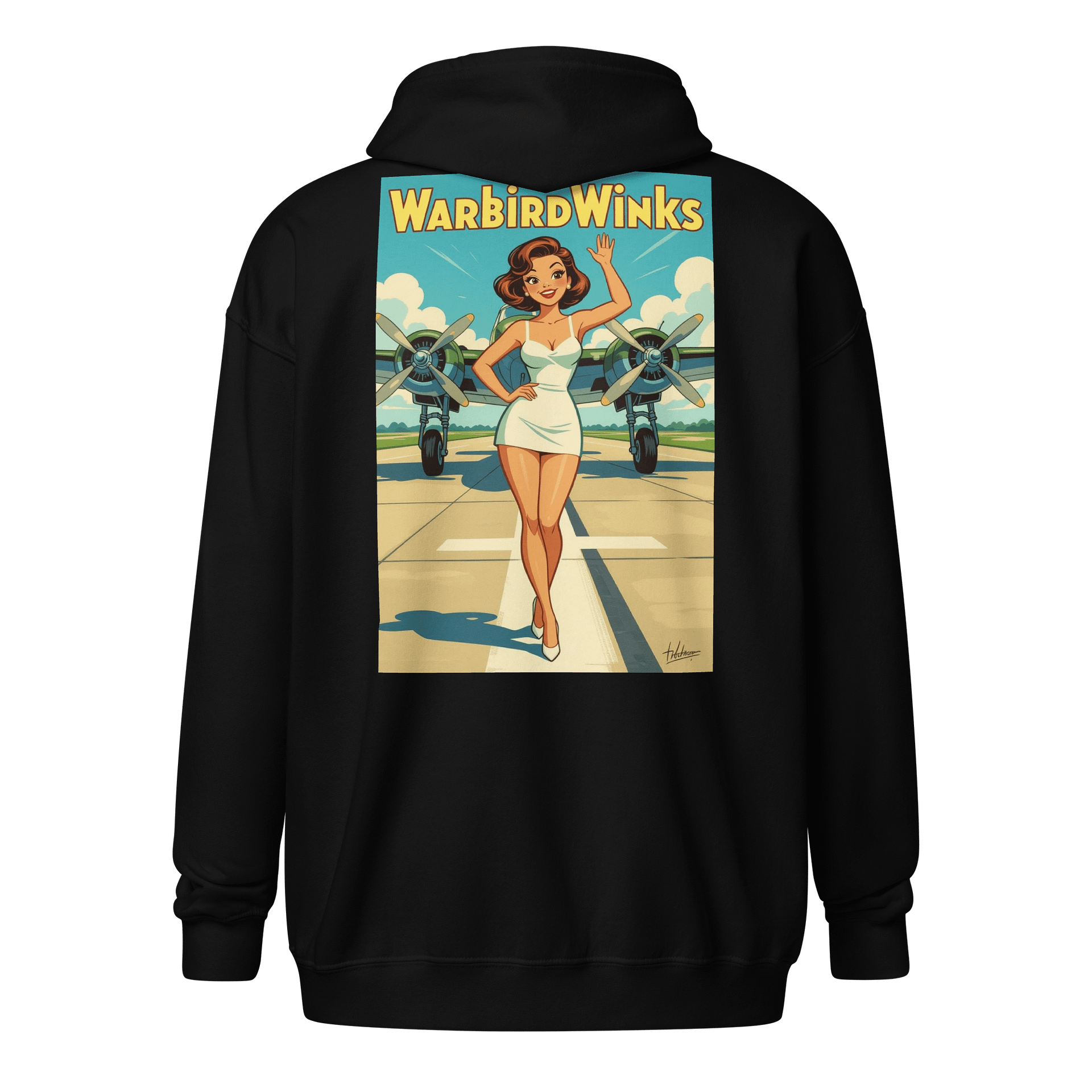 Zip Hoodie: A4 product image (1)