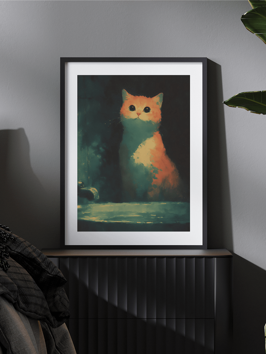 Ethereal Gaze - Nocturnal Whimsy Art product image (5)