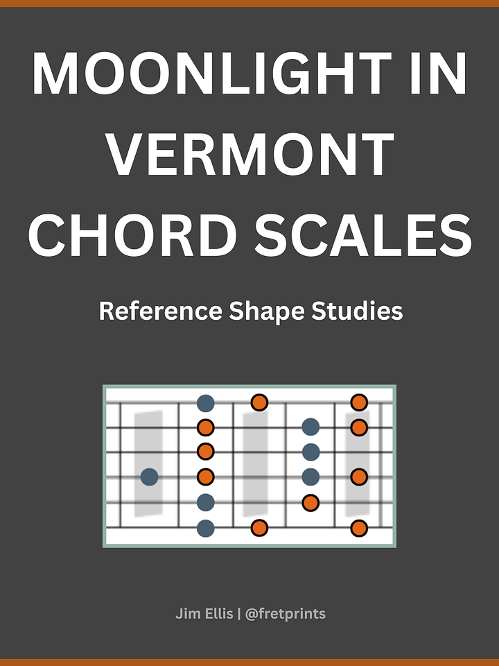 Chord Scales for Moonlight in Vermont product image (1)