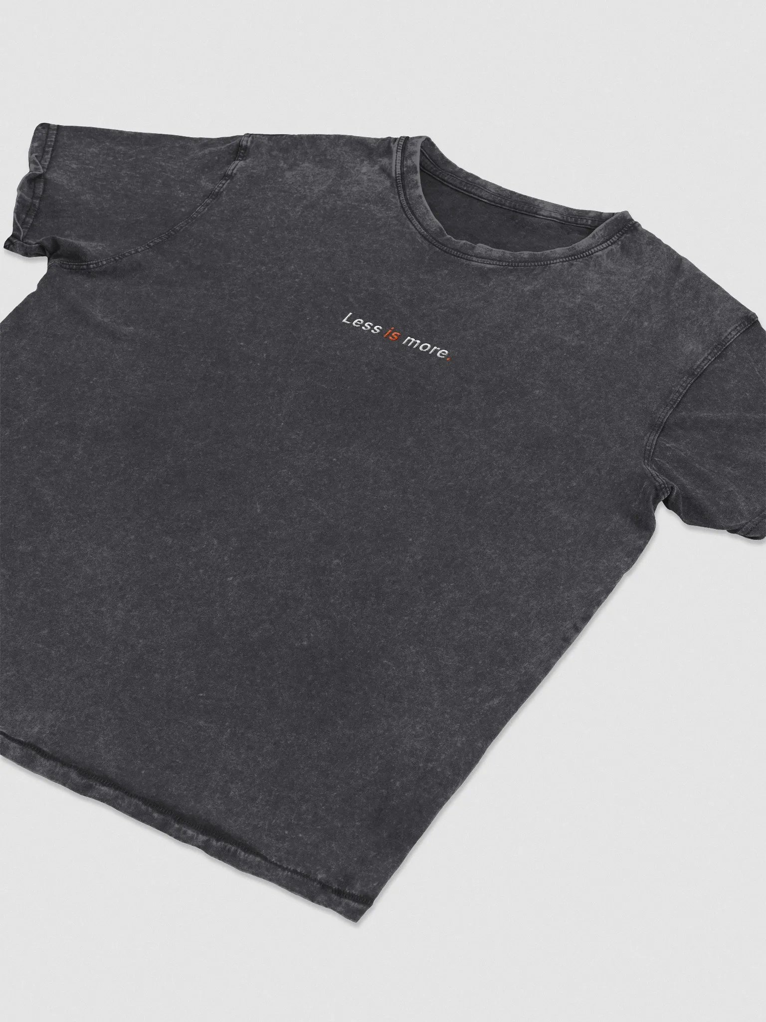 Less is More. Combed Cotton Casual: Husky Denim Tee product image (2)