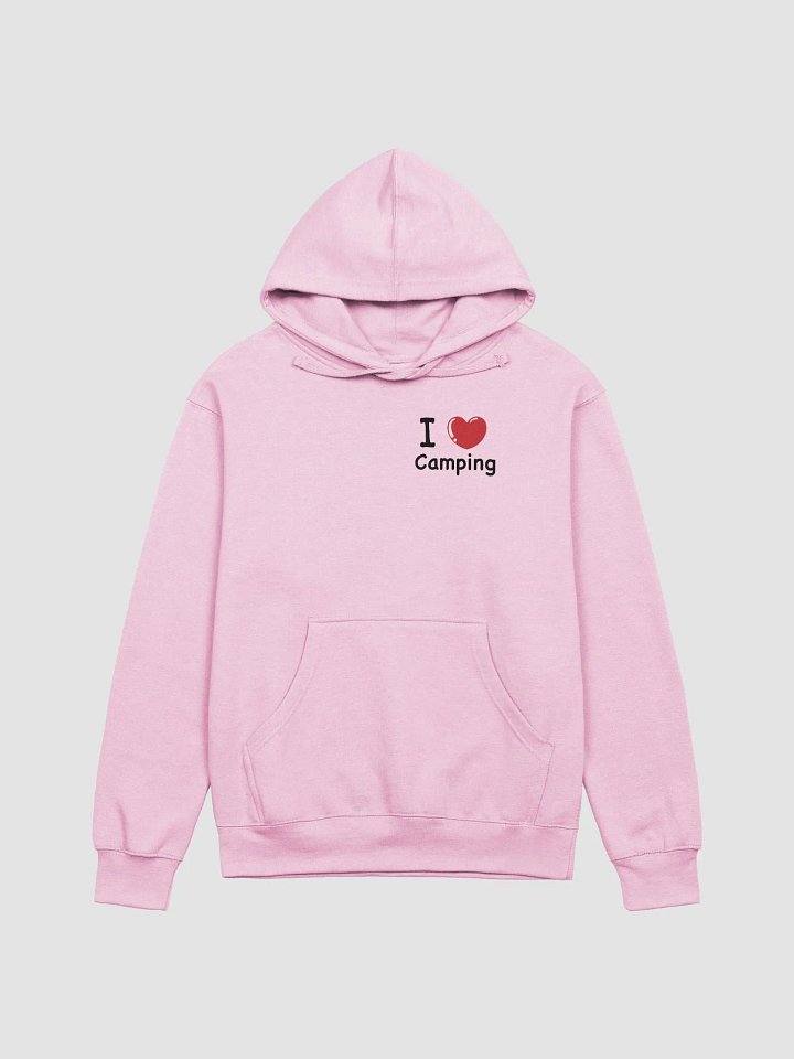 I Love Camping Ladies Hoodie product image (1)