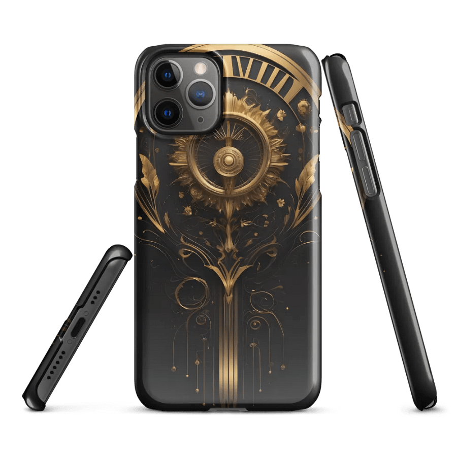 Snap Case for iPhone – The Golden Blossom product image (3)