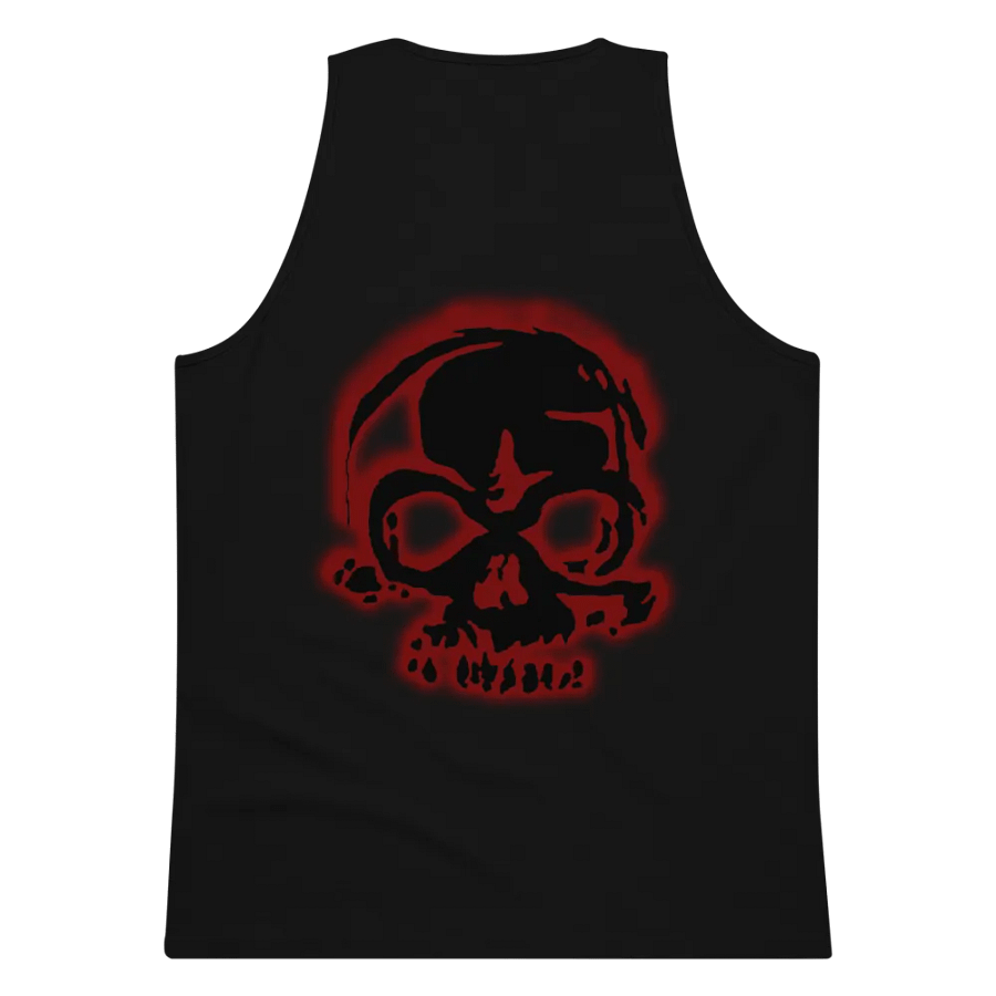 Skull design tank top product image (2)