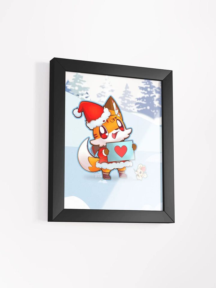🦊🐭 Happy Holidays from Tots and Mitt ❄️Picture Frame product image (2)