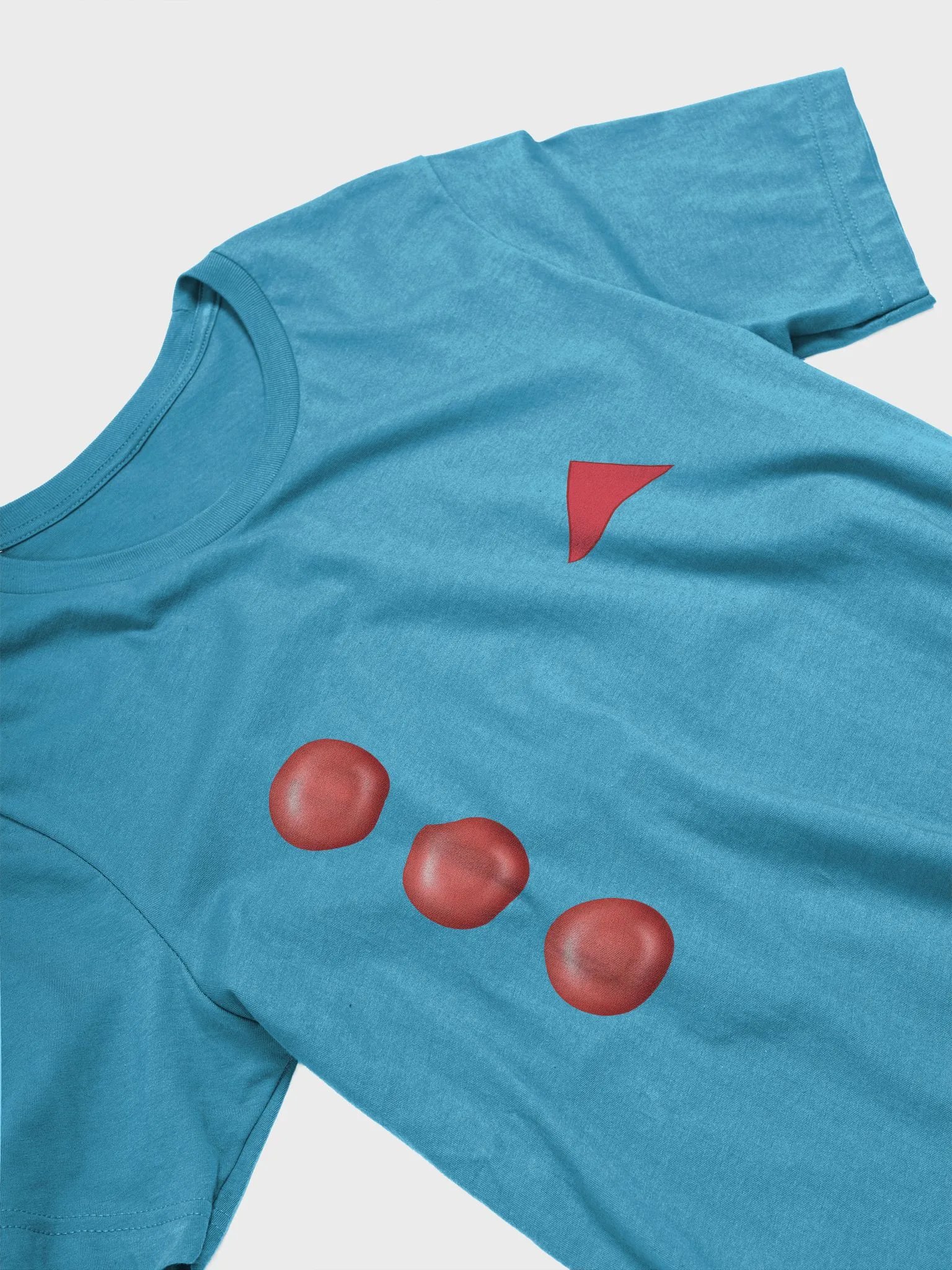 Red Button and Hankie Supersoft T-Shirt product image (25)