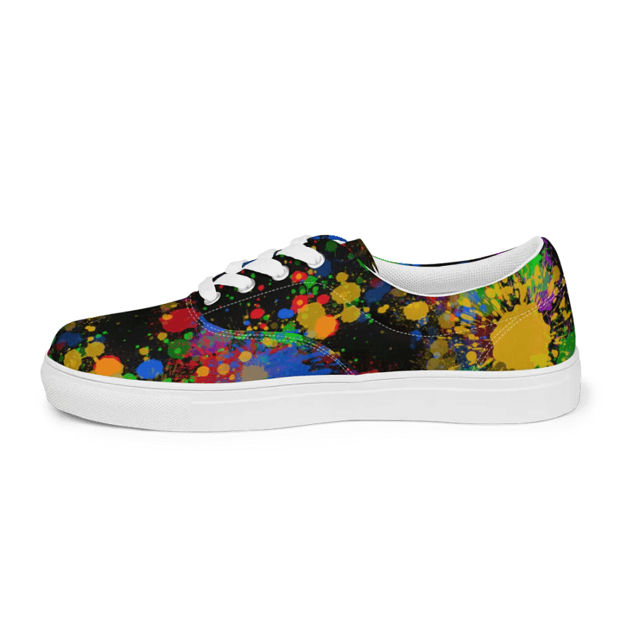 JokersVibe Graffiti Style Lace-Up Shoes product image (3)