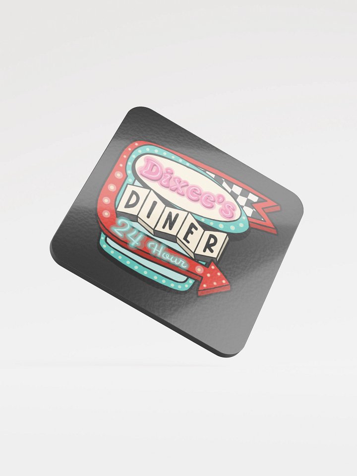 Dixee's Diner Cork Coaster product image (1)