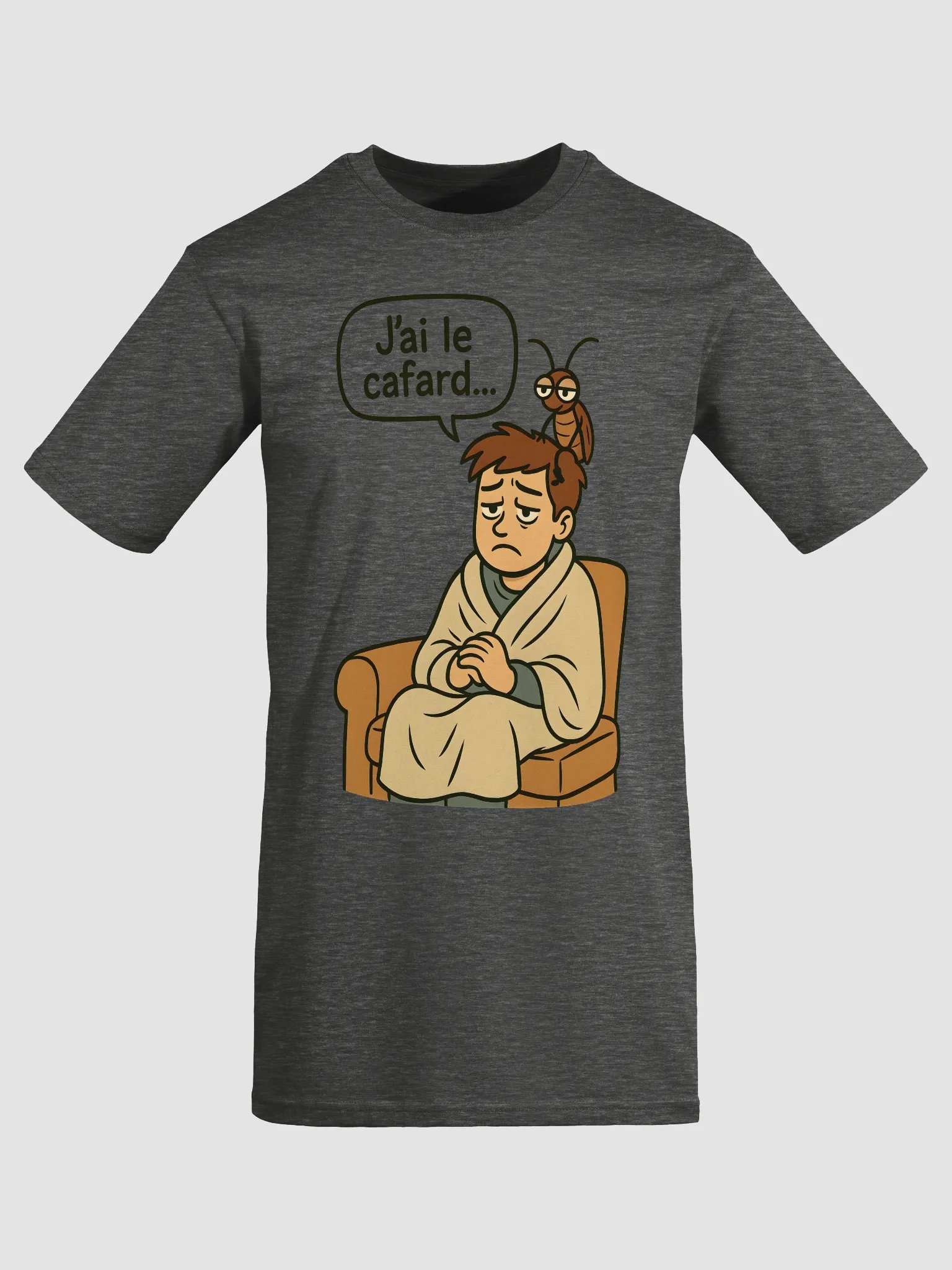 Avoir le cafard To feel depressed t-shirt by dark alphabet product image (6)