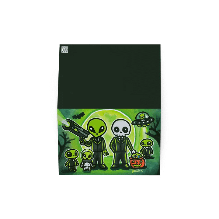 Alien Patrol Greeting Card product image (2)
