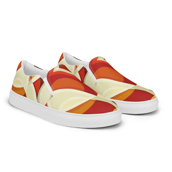 Sunset Fiesta | Women's Slip-On Canvas Shoes product image (2)