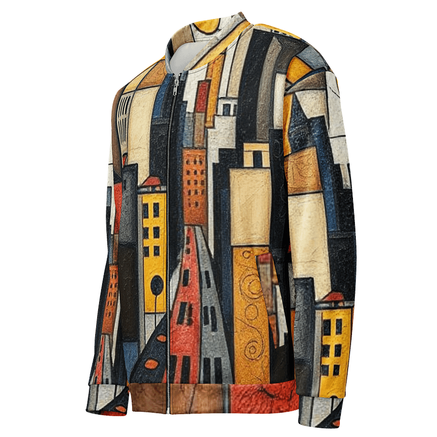Abstract City Bomber Jacket product image (3)