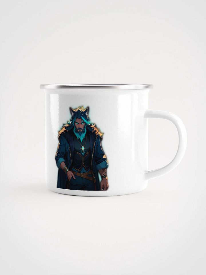Wolfen Wanderer Enamel Mug product image (1)