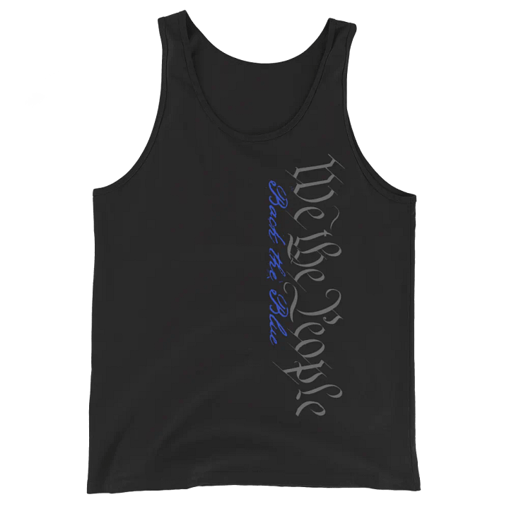 We The People: Back The Blue Tank Top product image (1)