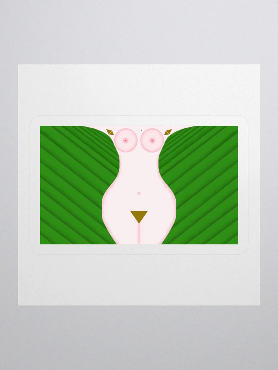 Natural Womanhood Abstract Stickers product image (4)