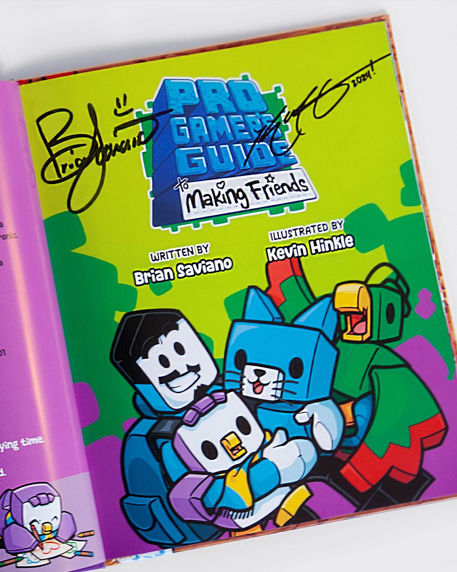 Pro Gamer's Guide to Making Friends Children's Book product image (6)