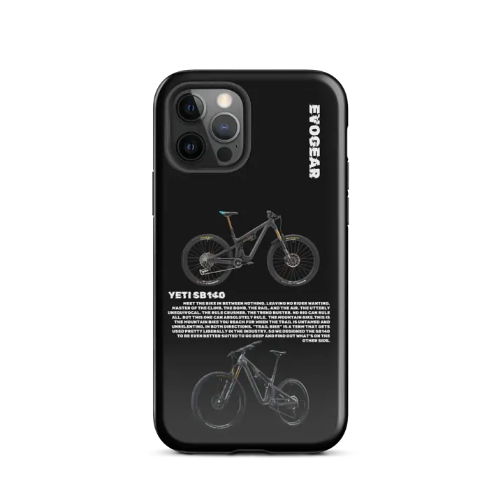 Black SB140 iPhone Case product image (2)