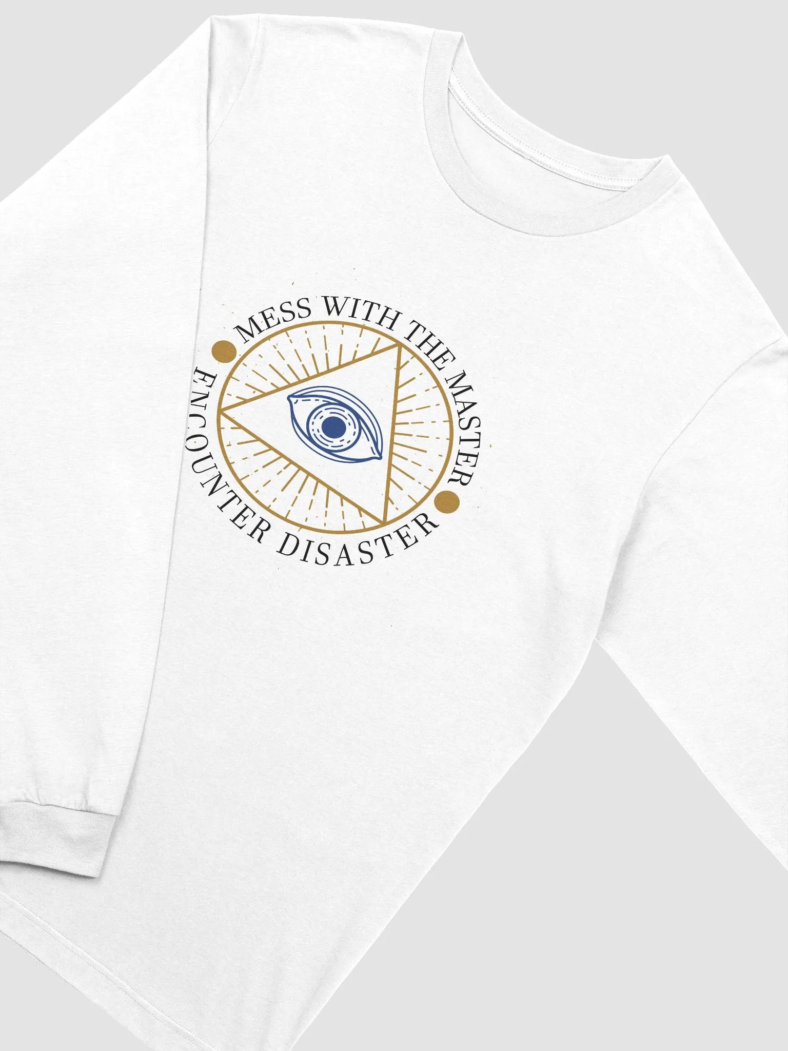 Mess With The Master, Encounter Disaster - Bella+Canvas Supersoft Long Sleeve T-Shirt product image (1)